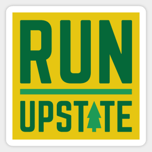 Run Upstate Sticker